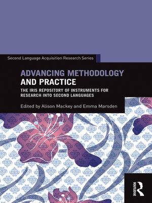cover image of Advancing Methodology and Practice